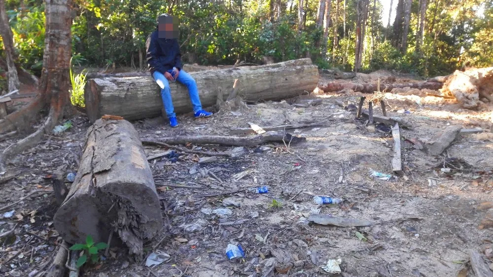 Vụ đột nhập "công trường" gỗ lậu: Truy tìm người và phương tiện khai thác 7,6m³ gỗ vô chủ ảnh 15