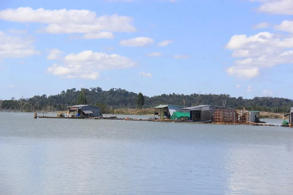 Sông Sê San đoạn qua xã Ia Tơi