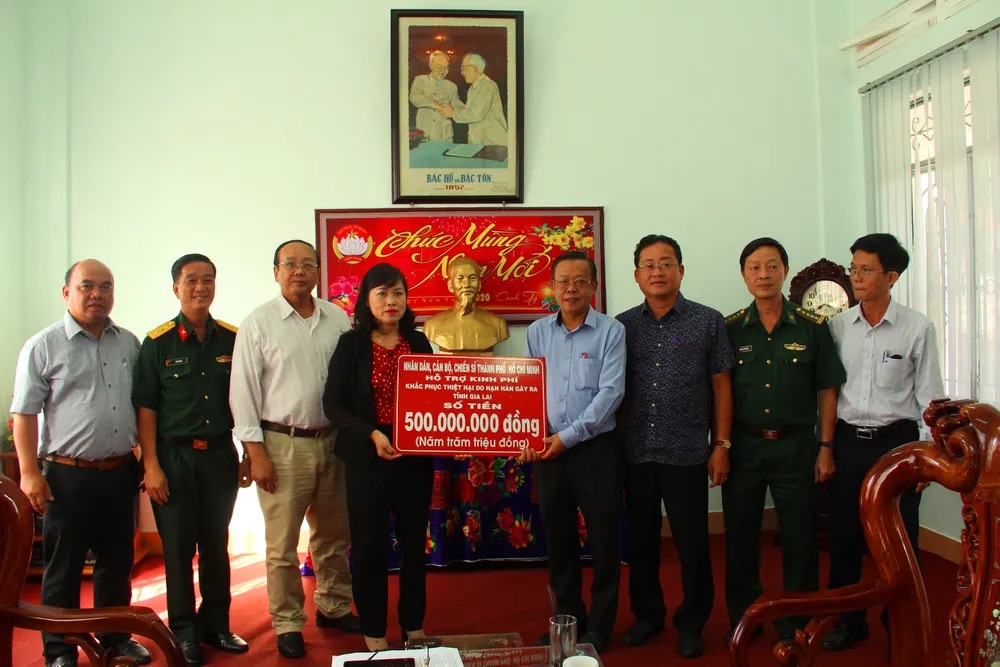 TPHCM hỗ trợ tỉnh Gia Lai 500 triệu đồng để khắc phục hạn hán ảnh 2