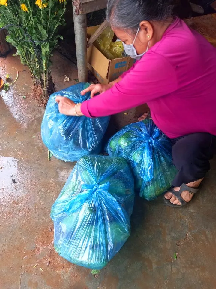 Đồng bào Xê Đăng lên rừng hái măng ủng hộ người dân TPHCM ảnh 5