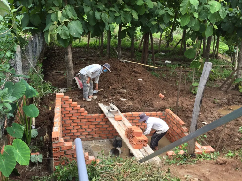 Gia Lai: Dựng lều cho người dân trú tạm trên đường về quê tránh dịch ảnh 3