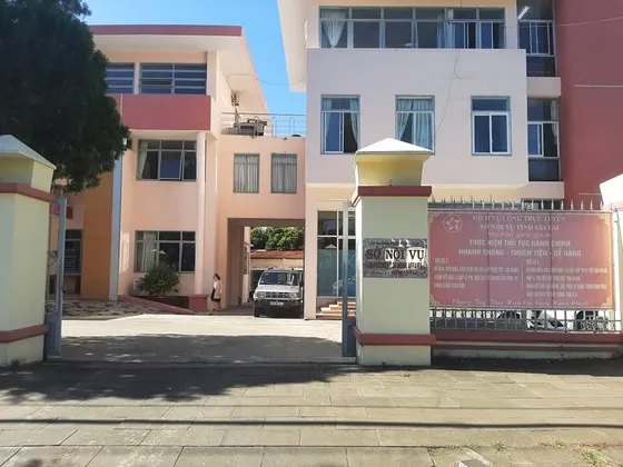 Sở Nội vụ Gia Lai