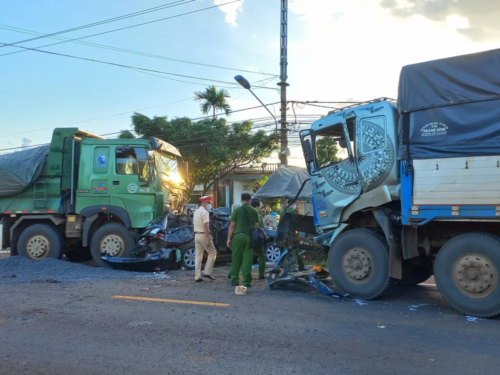 Hiện trường vụ tai nạn Hiện trường vụ tai nạn