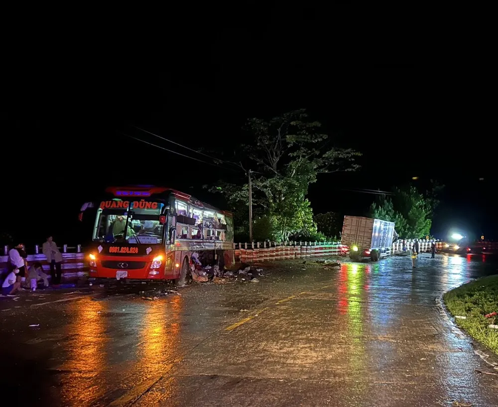 Hiện trường vụ tai nạn