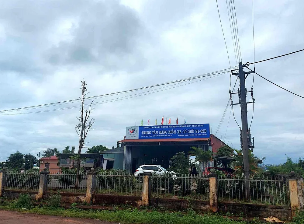 Trung tâm đăng kiểm 81-02D Trung tâm đăng kiểm 81-02D