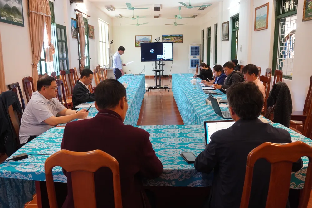 Quang cảnh họp báo