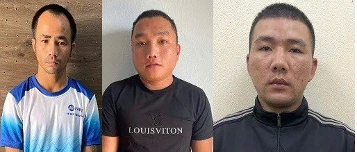 Các đối tượng trong vụ án. Ảnh: Công an Gia Lai