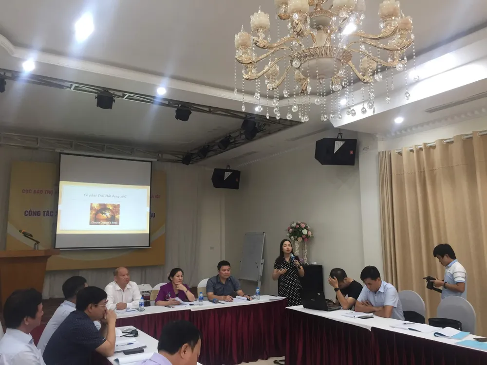 Nâng cao năng lực phòng chống biến đổi khí hậu ảnh 1