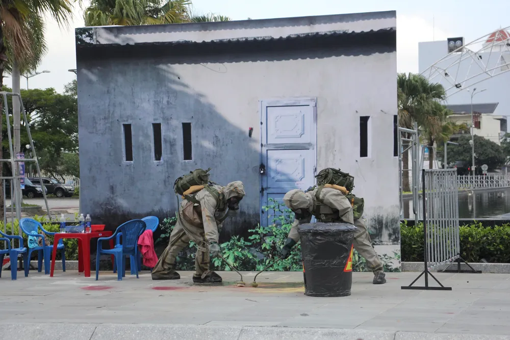 Đà Nẵng diễn tập ứng phó sự cố mất nguồn phóng xạ ảnh 8