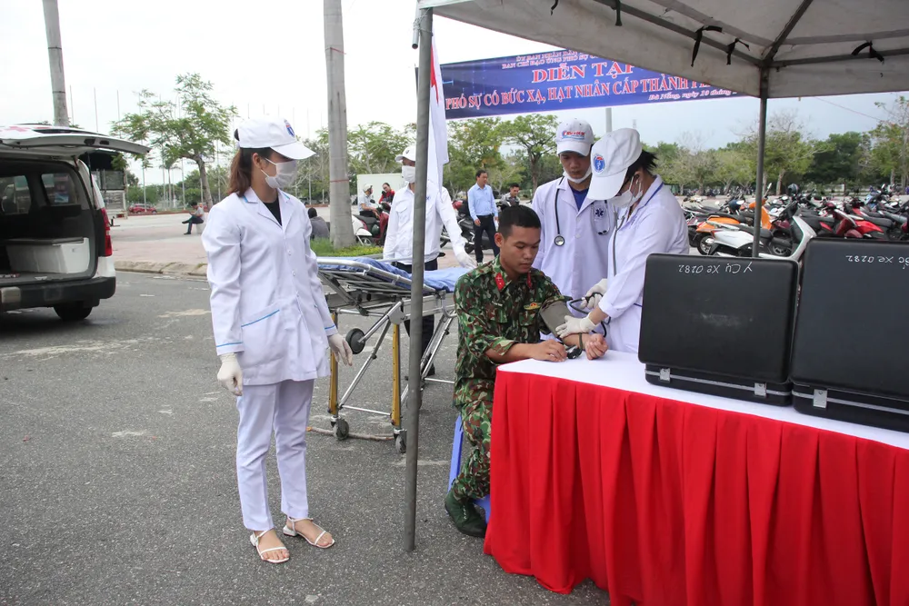 Đà Nẵng diễn tập ứng phó sự cố mất nguồn phóng xạ ảnh 10