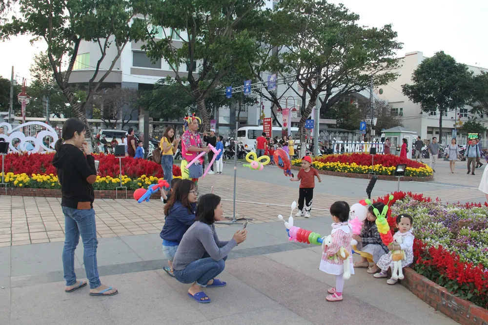 Đà Nẵng ngập tràn sắc xuân với đường hoa Tết  ảnh 6