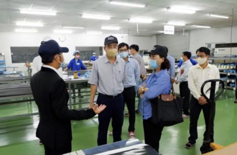 Đà Nẵng: Kiểm tra công tác phòng chống dịch Covid-19 tại một số doanh nghiệp  ảnh 2