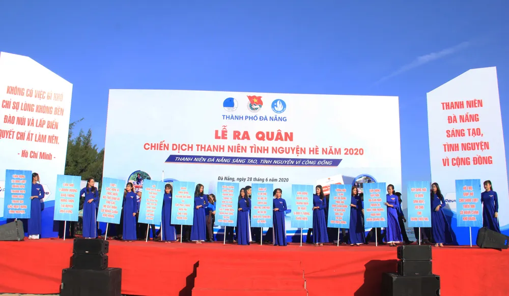 Đà Nẵng ra quân chiến dịch thanh niên tình nguyện hè năm 2020 ảnh 2