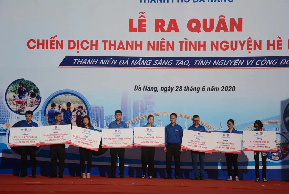 Đà Nẵng ra quân chiến dịch thanh niên tình nguyện hè năm 2020 ảnh 3