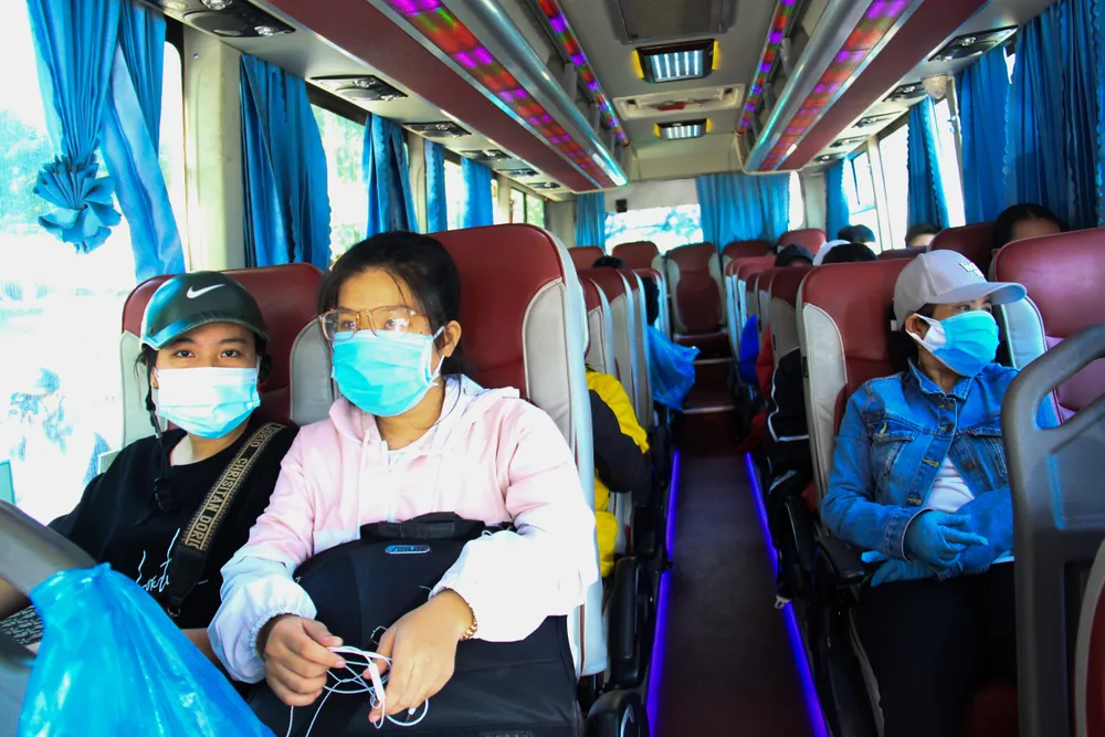 Hơn 700 người Quảng Ngãi kẹt ở "tâm dịch" Đà Nẵng được về quê ảnh 21