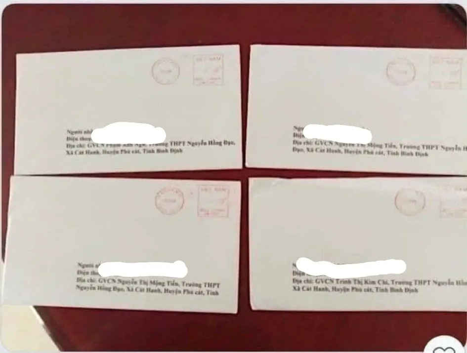 Thư nặc danh nhiều giáo viên, học sinh ở miền Trung 