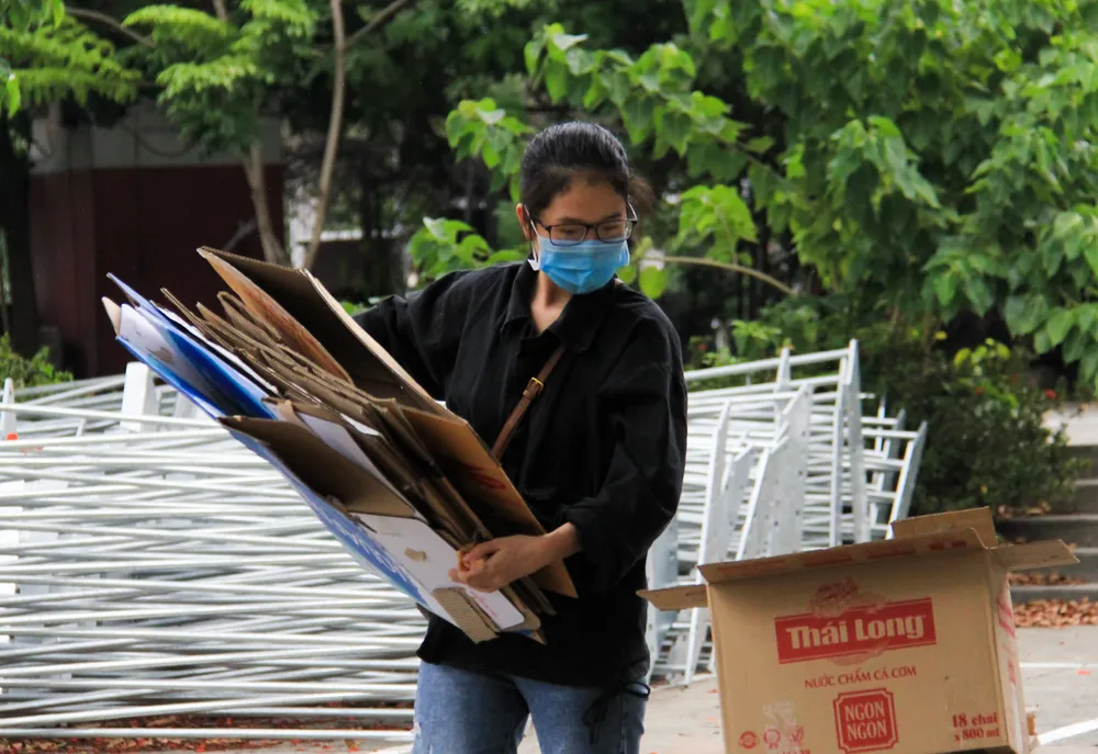 “Siêu thị sẻ chia 0 đồng” hỗ trợ sinh viên Đà Nẵng trong mùa Covid-19 ảnh 13