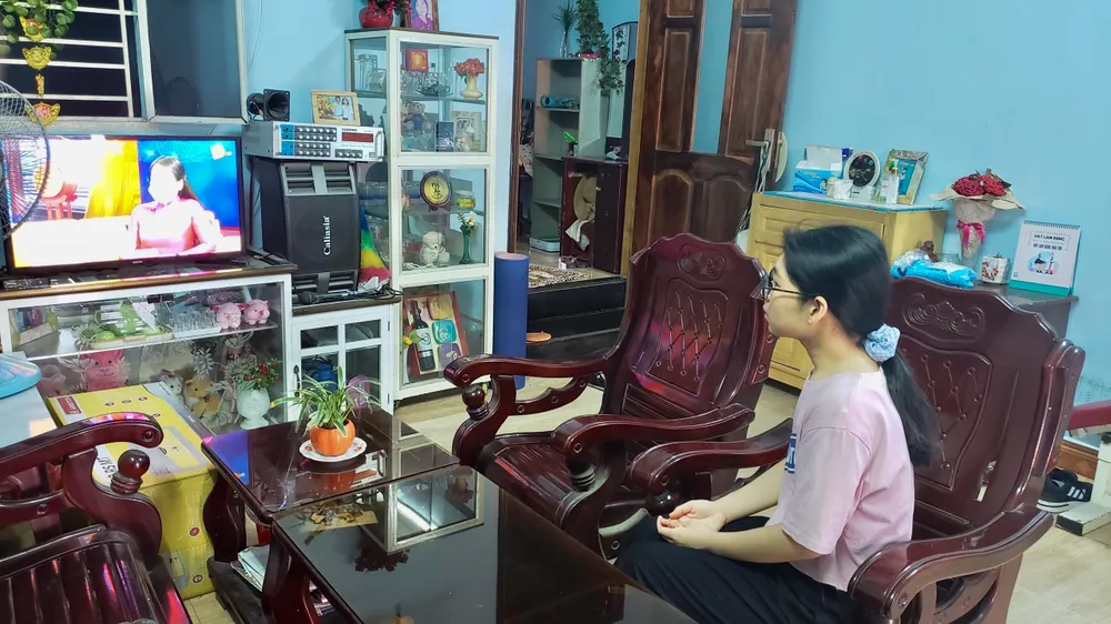 Khai giảng trực tuyến tại vùng tâm dịch ảnh 4