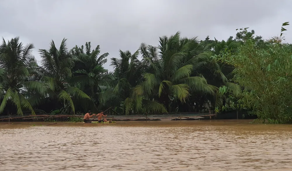 Sinh hoạt của người dân vùng lũ Đà Nẵng  ảnh 11