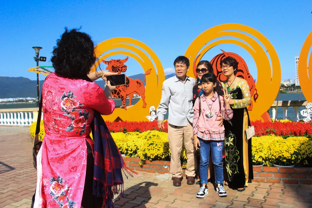 Đường hoa xuân Đà Nẵng những ngày tết ảnh 9