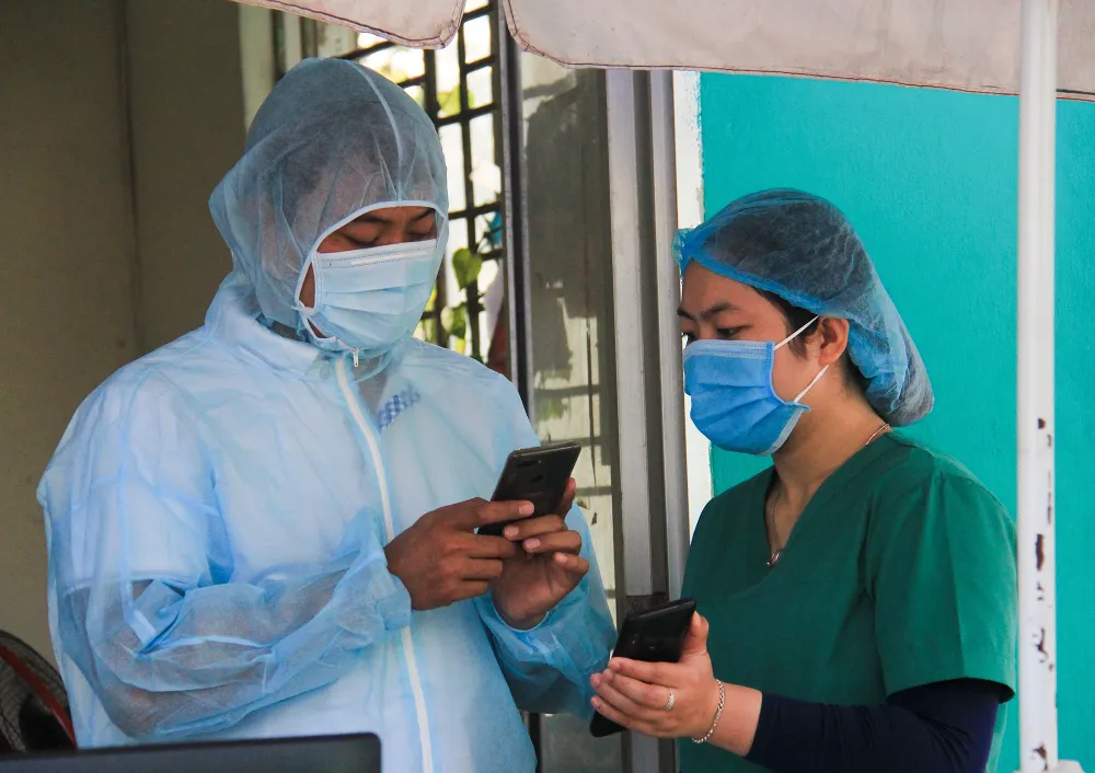 114 người được tiêm vaccine Covid-19 đầu tiên tại TP Đà Nẵng ảnh 2