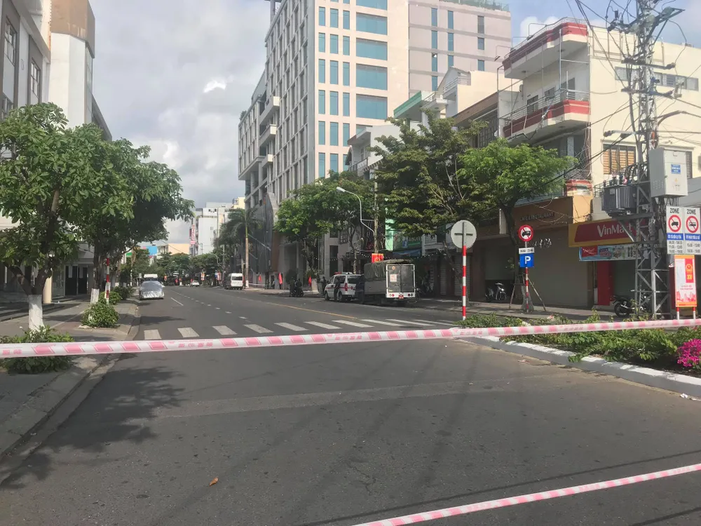 Phong tỏa khu vực đường Đống Đa từ 0 giờ ngày 6-5