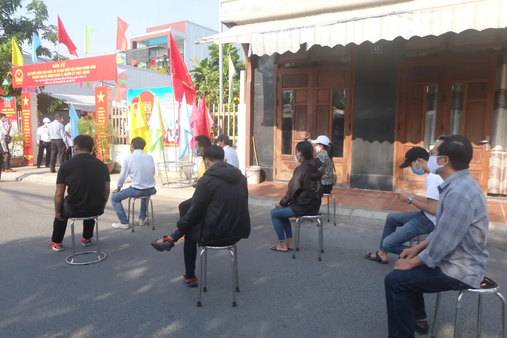 Đà Nẵng diễn tập 4 tình huống bầu cử khi dịch Covid-19 bùng phát ảnh 1