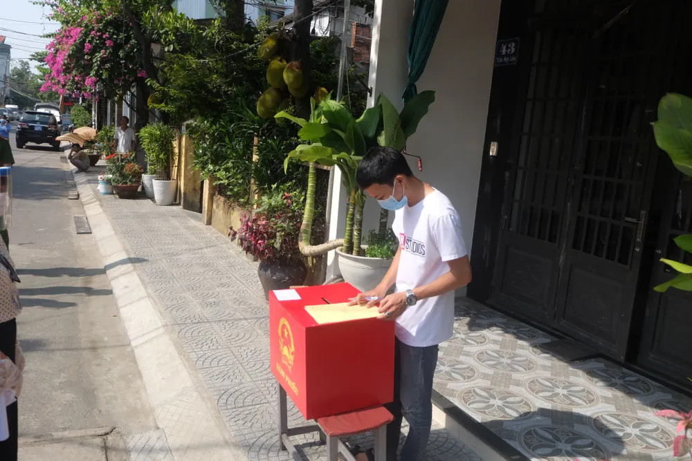 Đà Nẵng diễn tập 4 tình huống bầu cử khi dịch Covid-19 bùng phát ảnh 14
