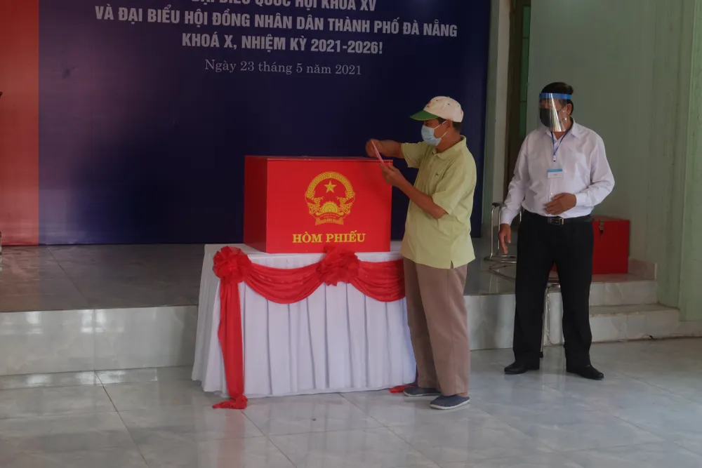 Đà Nẵng diễn tập 4 tình huống bầu cử khi dịch Covid-19 bùng phát ảnh 11