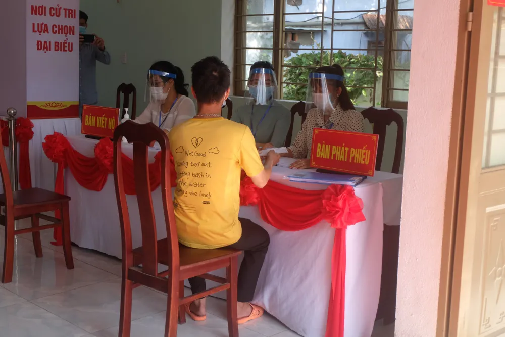 Đà Nẵng diễn tập 4 tình huống bầu cử khi dịch Covid-19 bùng phát ảnh 10