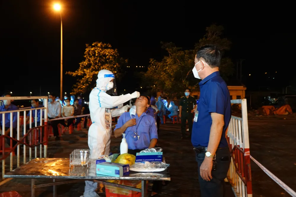 Xuyên đêm lấy mẫu xét nghiệm tại cảng cá lớn nhất miền Trung ảnh 8