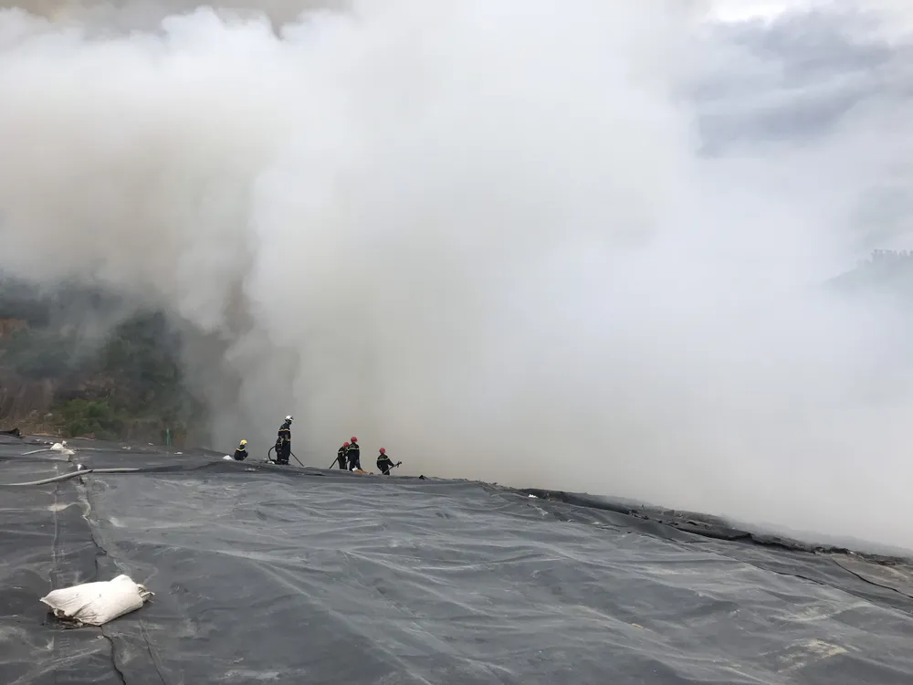 Cháy tại bãi rác lớn nhất TP Đà Nẵng ảnh 2