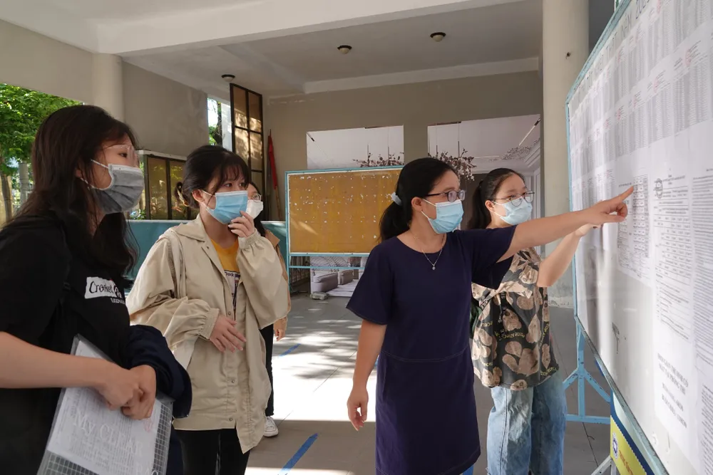 Đà Nẵng: 39 thí sinh thuộc diện F thi tốt nghiệp THPT năm 2021 tại Trường THPT Võ Chí Công ảnh 3