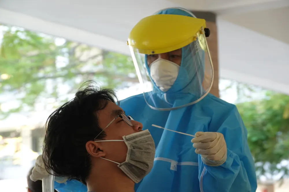 Đà Nẵng: 39 thí sinh thuộc diện F thi tốt nghiệp THPT năm 2021 tại Trường THPT Võ Chí Công ảnh 6