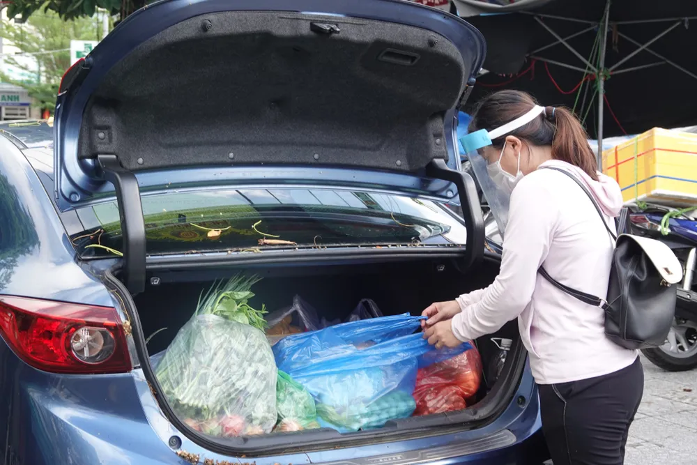 Đà Nẵng: Ngày đầu mở lại một số chợ truyền thống ảnh 16