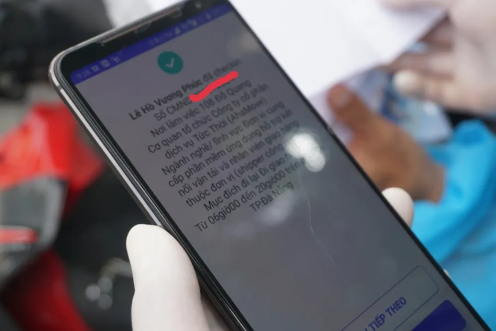 Đà Nẵng cấp giấy đi đường QR Code trực tuyến: đơn giản, gọn lẹ ảnh 2