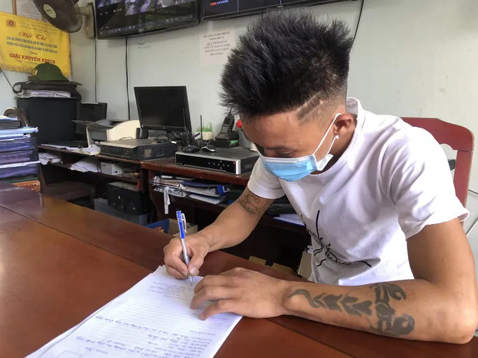 T.V.M. tại trụ sở Công an huyện Hòa Vang