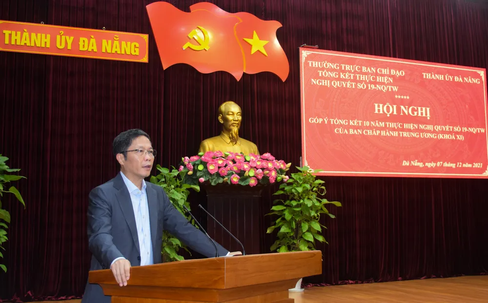 Góp ý tổng kết 10 năm thực hiện Nghị quyết số 19 NQ/TW tại TP Đà Nẵng ảnh 1