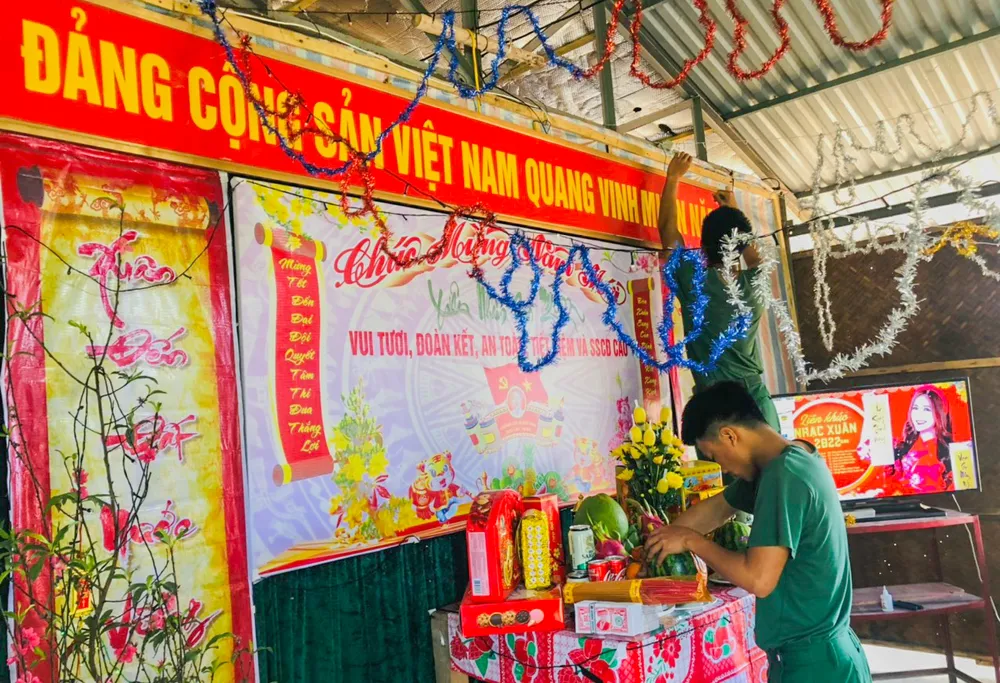 Tết của các lực lượng vũ trang ở huyện đảo Cồn Cỏ ảnh 4