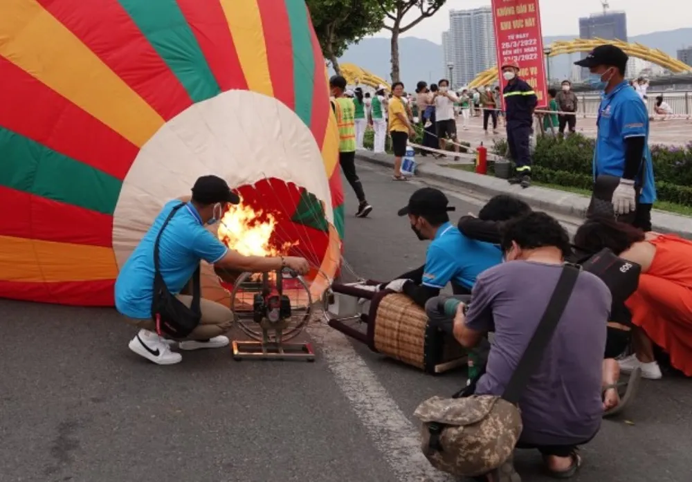 Nhộn nhịp lễ hội khinh khí cầu ở Đà Nẵng ảnh 10