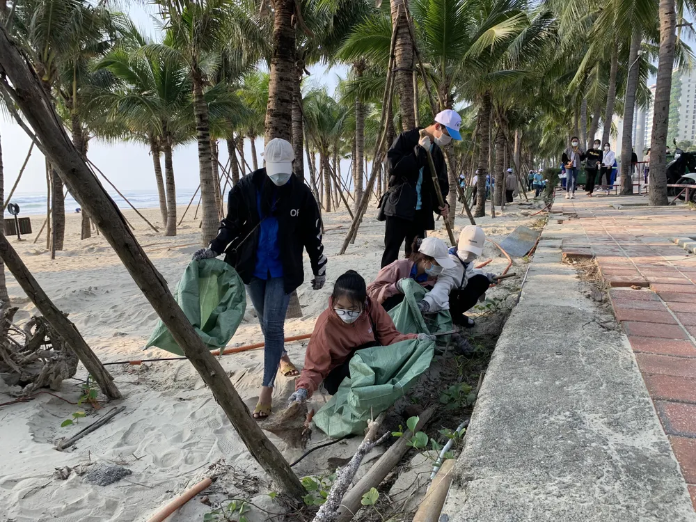 Hơn 650 người tham gia vệ sinh môi trường chào đón du khách ảnh 4