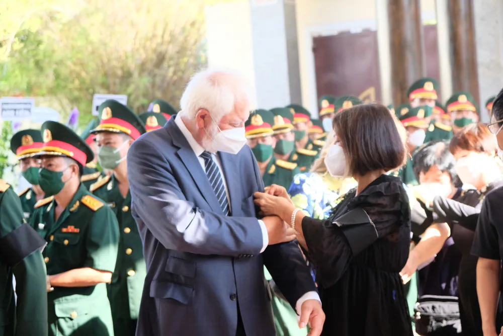 Lễ truy điệu và an táng Anh hùng Lực lượng vũ trang Kostas Sarantidis - Nguyễn Văn Lập tại TP Đà Nẵng ảnh 4