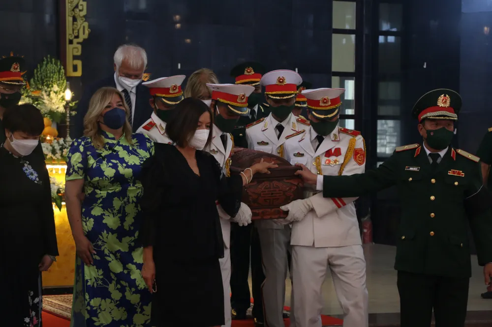 Lễ truy điệu và an táng Anh hùng Lực lượng vũ trang Kostas Sarantidis - Nguyễn Văn Lập tại TP Đà Nẵng ảnh 5