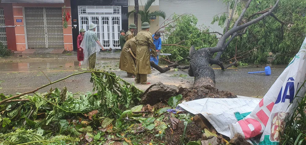 Miền Trung ngổn ngang sau bão số 4 ảnh 13