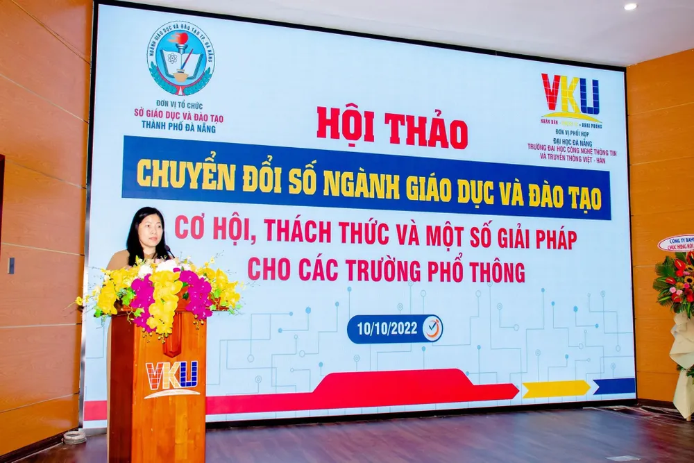 Đà Nẵng: Các trường học tìm giải pháp chuyển đổi số  ảnh 7