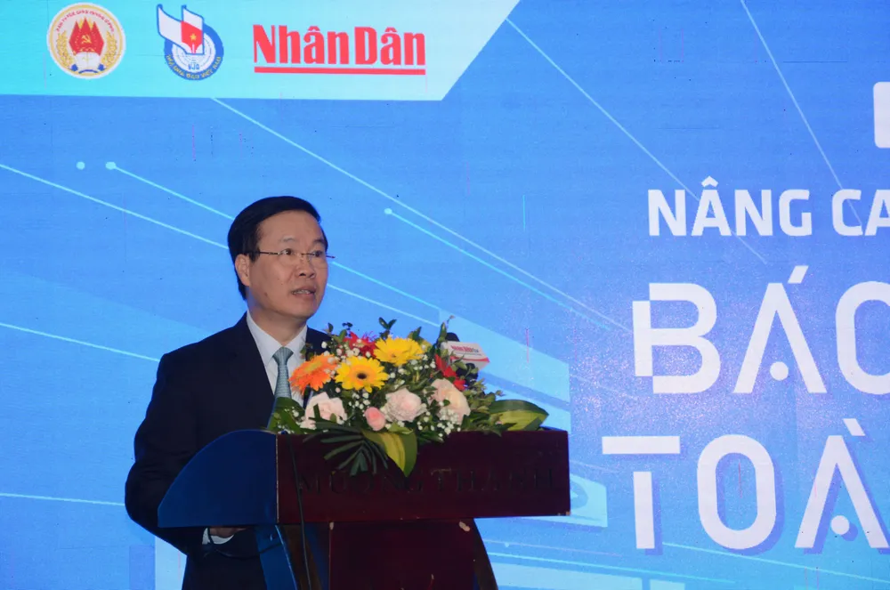 Thường trực Ban Bí thư Võ Văn Thưởng: Báo Đảng nêu cao tính trung thực, dám nhìn thẳng, nói đúng sự thật ảnh 1