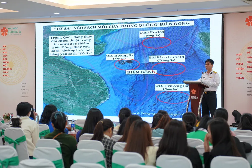 Tuyên truyền biển đảo “Tình hình Biển Đông thời gian gần đây, quan điểm chủ trương của Đảng, Nhà nước ta trong bảo vệ chủ quyền biển đảo và giải quyết tranh chấp trên biển”