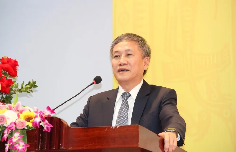 Ông Nguyễn Quang Thanh, Giám đốc Sở TT-TT TP Đà Nẵng phát biểu