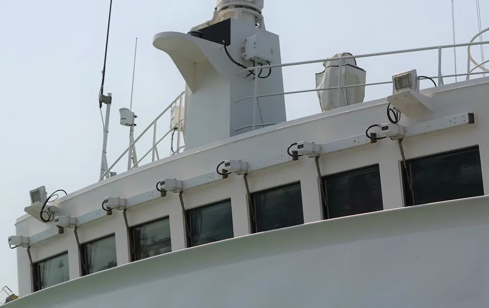 Phòng chỉ huy của tàu. Ảnh: XUÂN QUỲNH