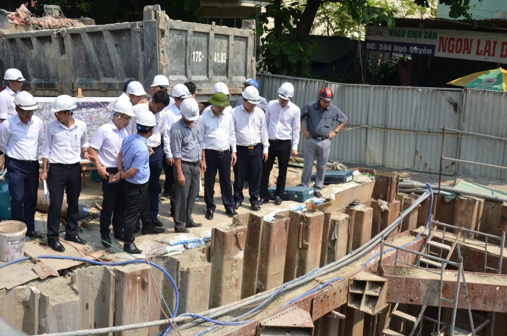 Dự án cải thiện môi trường nước phía Đông quận Sơn Trà đã hoàn thành tuyến cống thoát nước và Trạm bơm - Âu thuyền